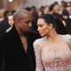 Kanye West and Kim Kardashian attend the “China: Through the Looking Glass” Costume Institute Benefit Gala at the Metropolitan Museum of Art on May 4, 2015, in New York City.
Mike Coppola/Getty Images